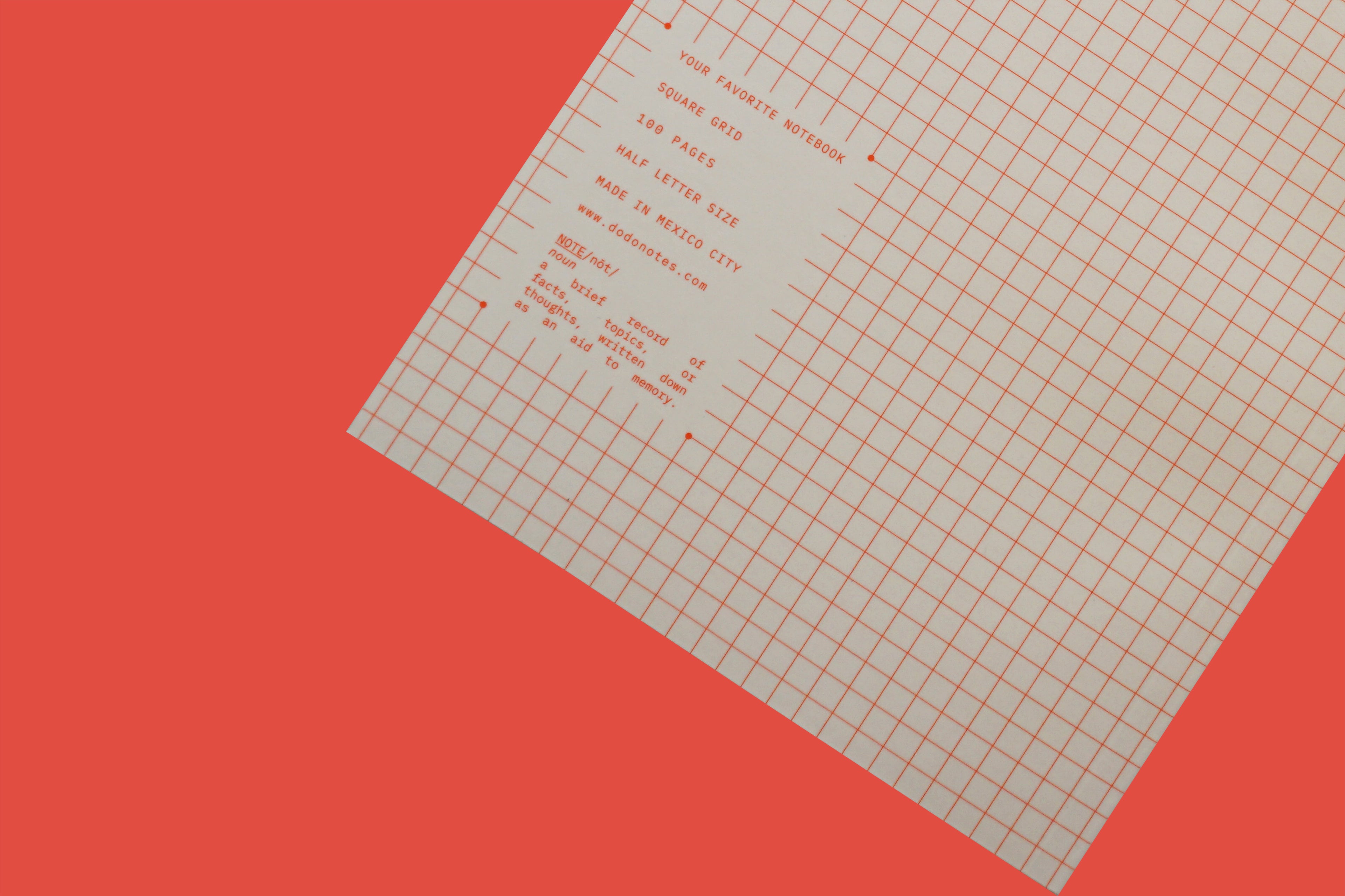 NOTEBOOK NO. 3 ROJO