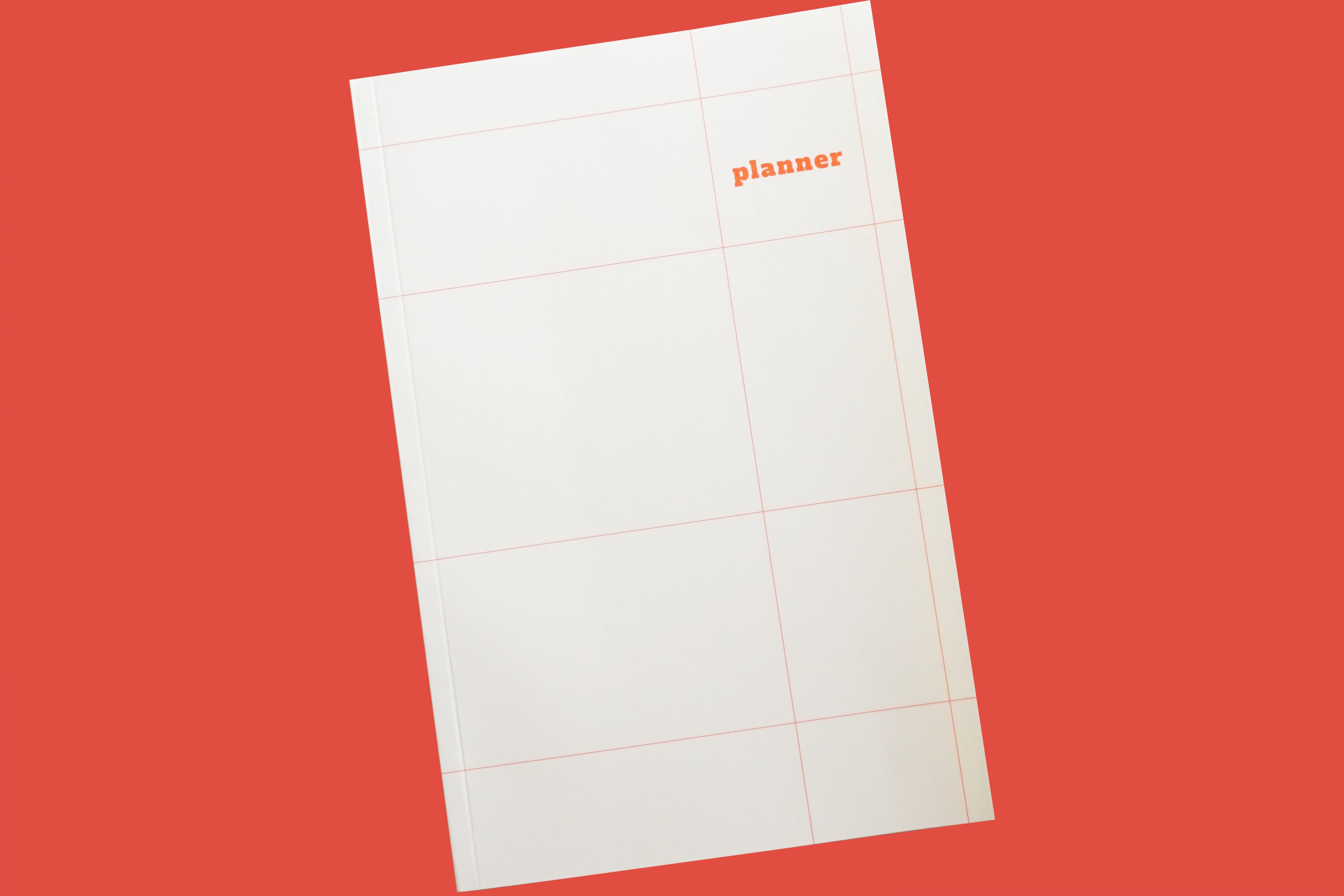 PLANNER ROJO