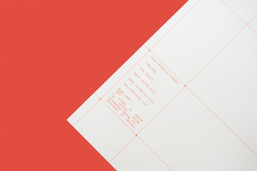 PLANNER ROJO