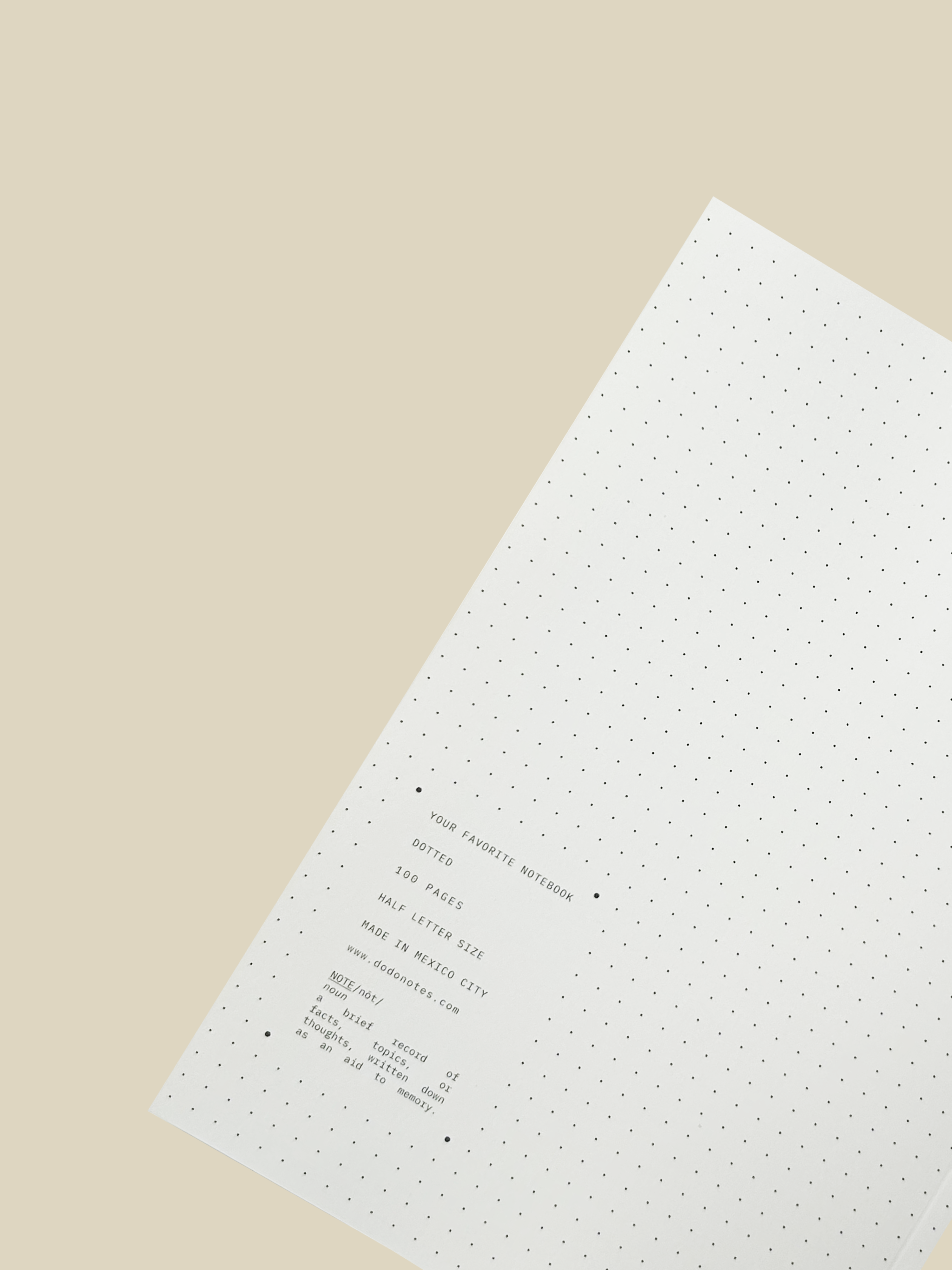 NOTEBOOK NO. 2