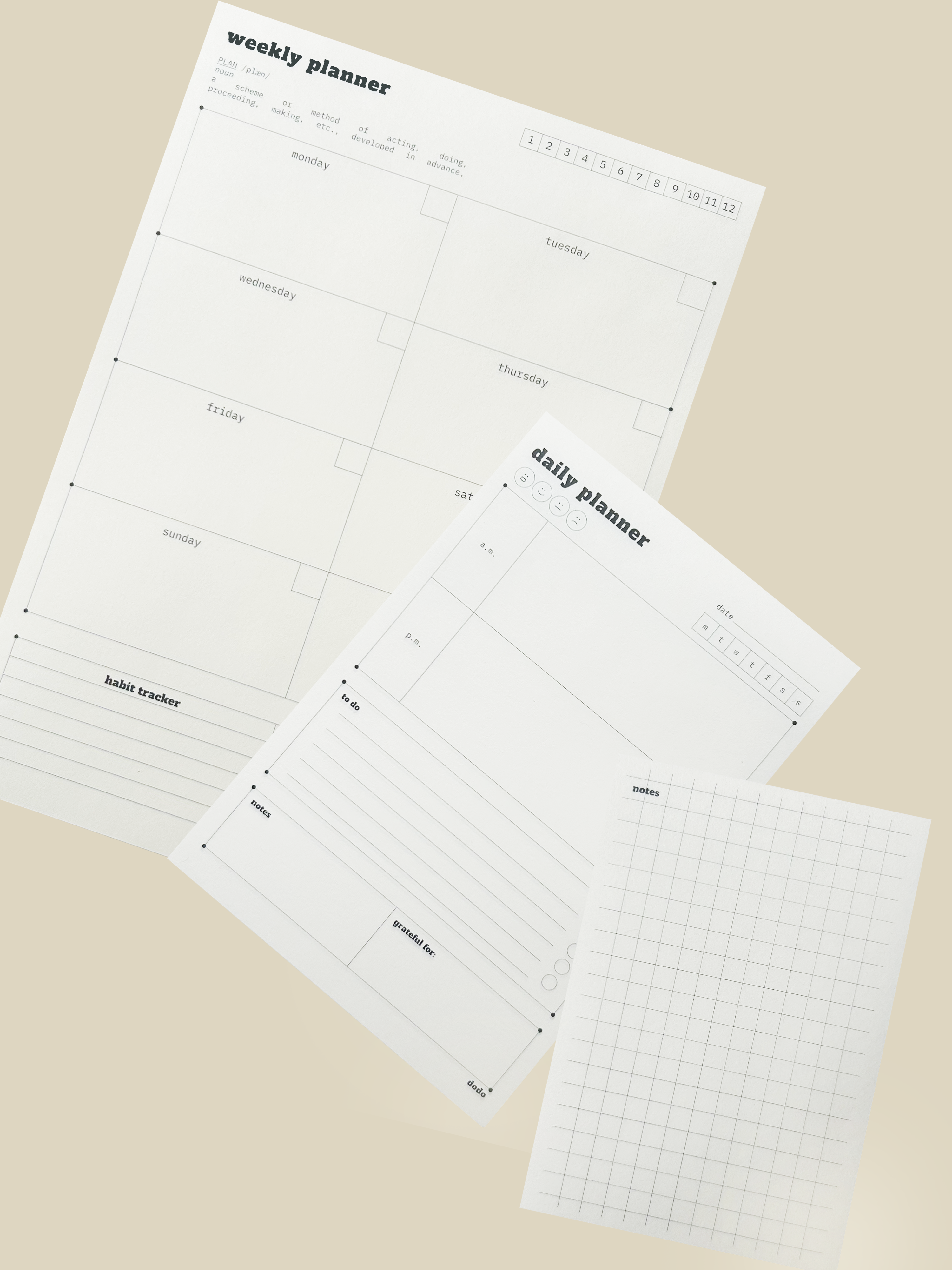 PAQUETE PLANNERS